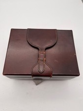 #673 ORIGINAL ROLEX SUBMARINER BOX GOLD 16808 71.00.04 LEDER ETUI SCHATULLE RARE