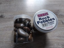 ORBIT Rock Pebbles, Farbe: Rubin, Aquarium Deko, Trommelsteine