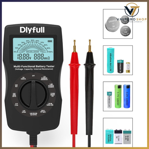 Batterietester digital lcd - batterietester,
