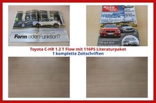 Toyota C-HR 1.2 T Flow mit 116PS Literaturpaket - 2 komplette Zeitschriften