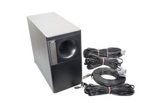✅Bose Acoustimass 6 Series II Heimkino-System Subwoofer Schwarz mit Kabeln✅