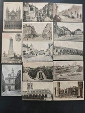 39 Ansichtskarten, 1 Weltkrieg