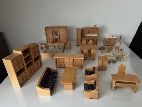 Puppenhaus möbel aus - puppenhaus-möbel, holz