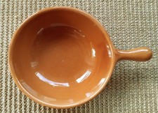 Flache schale mit henkel - flache,
