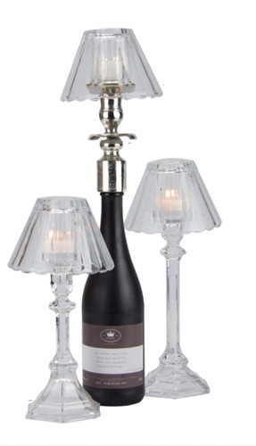 Kerzenleuchter 3er set glas - kerzenleuchter,