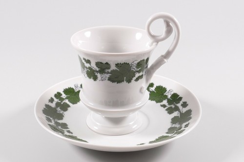 Meissen tasse und untertasse - und,