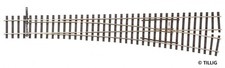 Tillig 85353 Elite Gleis, Weiche rechts, Herzstückwinkel 9°, Länge 284mm - OVP