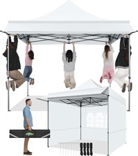 COBIZI Faltpavillon 3x3m Wasserdicht Faltbar Garten Party Pavillon mit Markisen