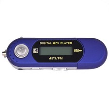 Pocket Radio MP3 Musik 5 Blau