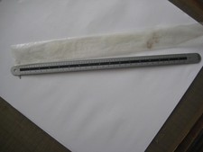 Letterpress Buchdruck Bacher Typomass (Metall · neuwertig)