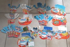 33 Stück Ferrero Kinderfrede Ü-Ei Paletten-Anhänger Werbung Konvolut 90iger