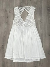 Kleid Strandkleid Calzedonia Wollweiß Gr. S