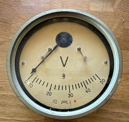 Analoges voltmeter siemens - analoges,
