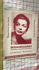 Alte Noten:  Schwedenmädel - Polka 1954