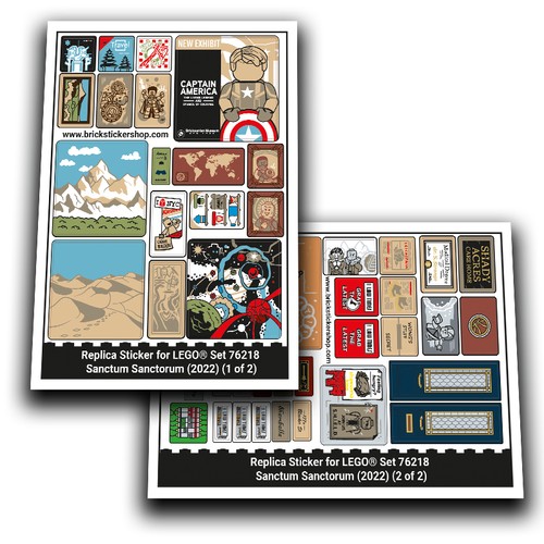 Replacement sticker for set - replacement,