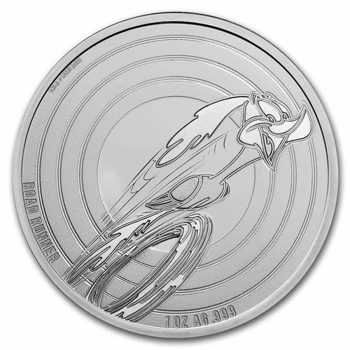 Unze 999 silber looney - 1,