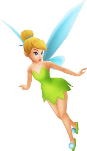 Tinkerbell fee wandbild - tinkerbell,