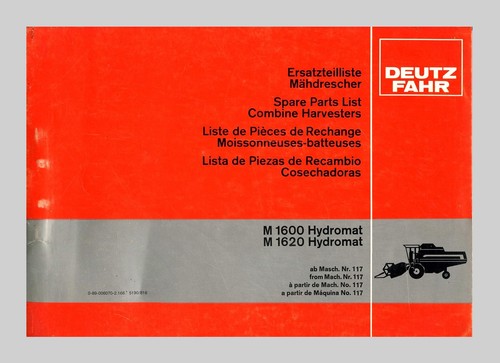 Deutz fahr 1600 - m, m