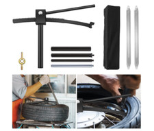 Fahrradreifen Demontagewerkzeug mit Einer 20/17/15 mm Achse 25 mm Buchse und 2 S