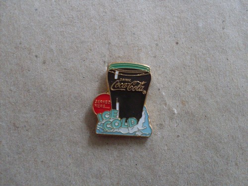 Coca cola pin ice - pin., cold