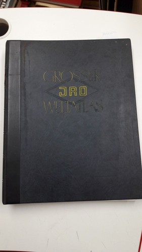 Grosser jro weltatlas - jro,