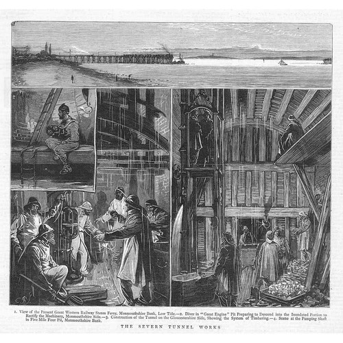 The severn tunnel - works,
