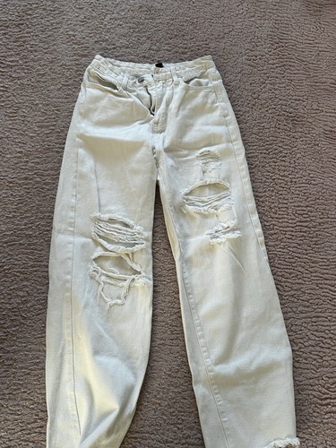 Weiße löcher jeans cider - löcher,