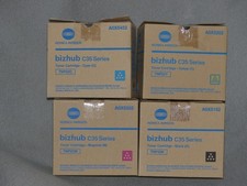 4x ORIGINAL  KONICA MINOLTA