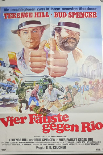 Filmplakat vier fäuste gegen - fÄuste,