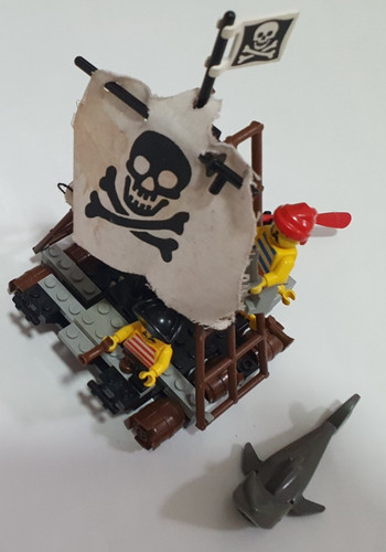 Lego 6261 piraten raft - 6261,