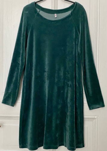 Samt kleid grün - samt,