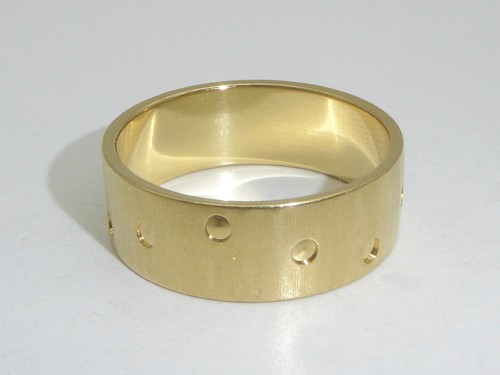 750 gelbgold 18k gold breiter - gelbgold,
