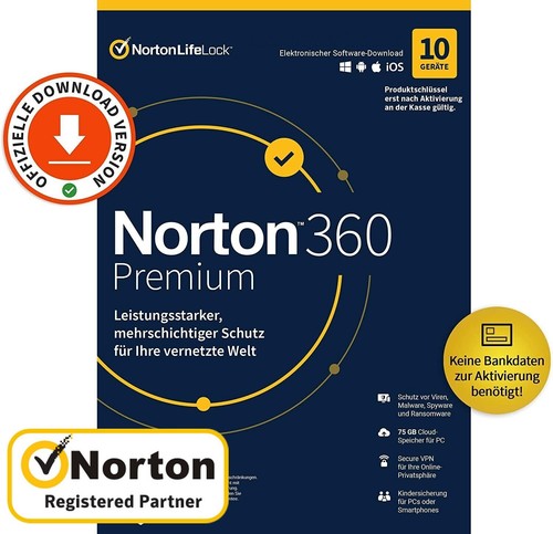 Norton 360 premium - 2026, 10