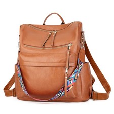 Damen Rucksack Weiches Leder