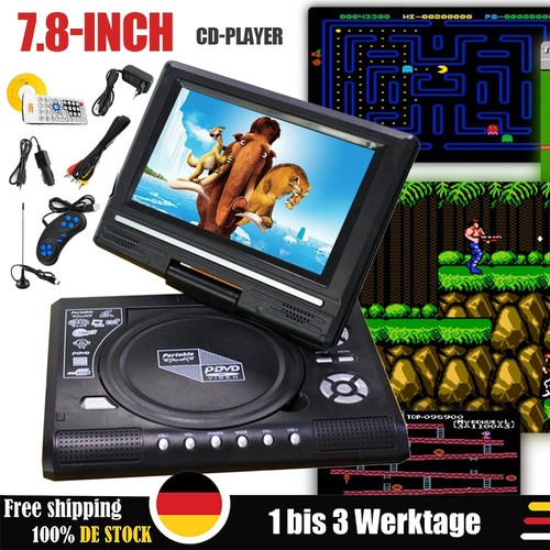 Fhd tragbarer dvd - dvd, cd
