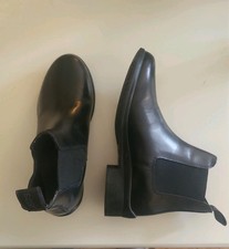 Steeds Reitstiefeletten Schwarz Gr. 34 Leder