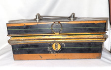 Antik Englische Alte Original 3 Schlüssel Eisen Militiry Spind Spardose Gun Neu