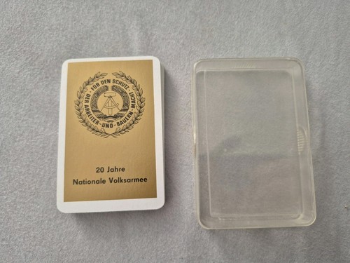 Ddr skatkarten jahre - 20,