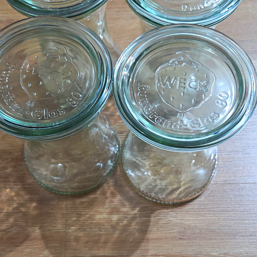 Weck vorratsglas rund - rund, glas