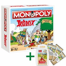 Monopoly Asterix und Obelix limitierte Collector's Edition + Top Trumps Quartett