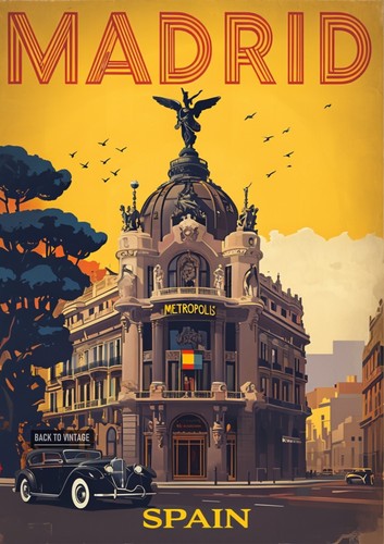 Madrid ikonische metropole - madrid,
