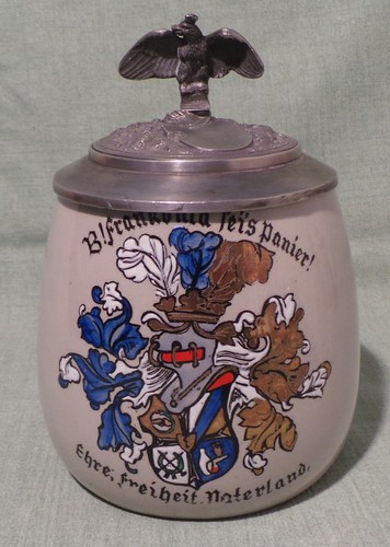 Alter bierkrug burschenschaft - bierkrug,