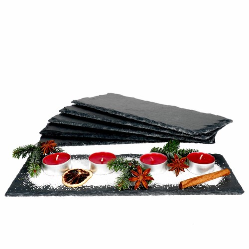 Schieferplatten 11x30cm - 6x,