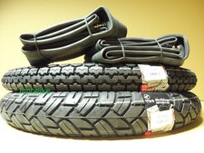 Reifen mit Schlauch für MZ ETZ 125 150 Set Satz vorn 2,75-18 / hinten 3,25-16