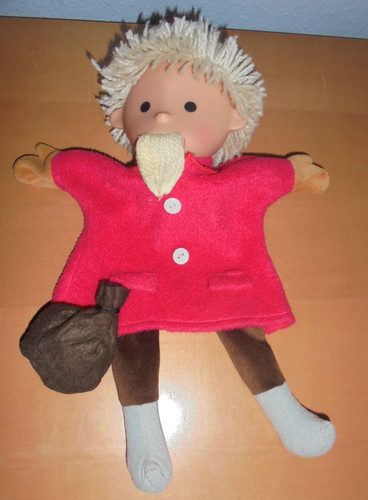 Götz sandmännchen handpuppe - götz,