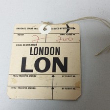 Vintage SWISSAIR LONDON