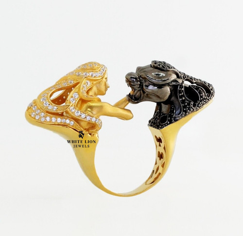 Damen schwarz panther - schwarz,