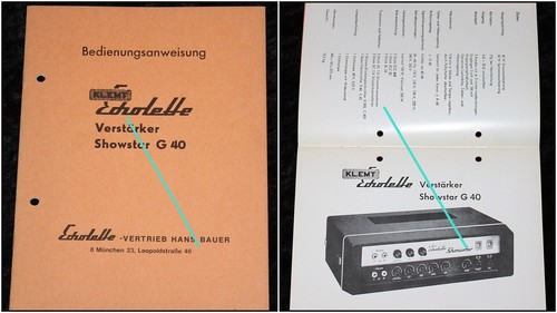 Echolette verstärker - echolette, ,verstärker