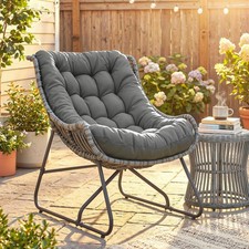Outsunny rattansessel mit - outsunny,