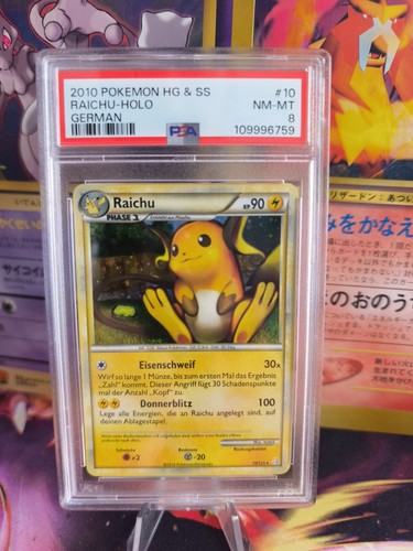 Pokemon card raichu heartgold - pokemon,